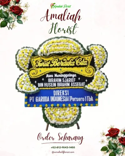 Papan Bunga Duka di Kradenan